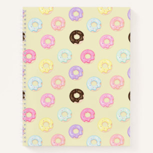 Donuts Pattern Notizbuch