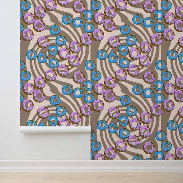 Donuts Pattern Tapete (Anwendung)