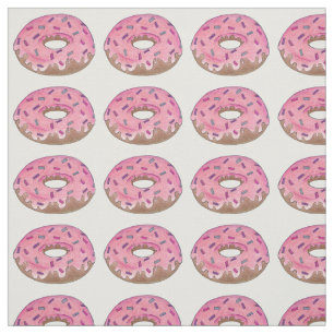 Donuts Pink Zuckerguss Doughnut Sprinkles Junk Foo Stoff
