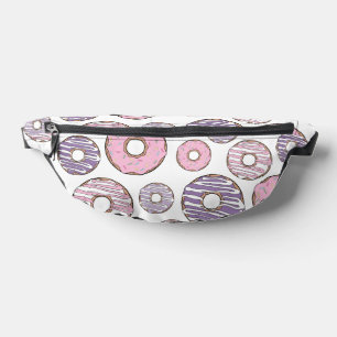 Donuts, rosa Donuts, Lila Donuts Bauchtasche