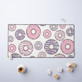 Donuts, rosa Donuts, Lila Donuts Schreibtischunterlage