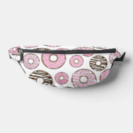 Donuts, rosa Donuts, weiße Donuts Bauchtasche