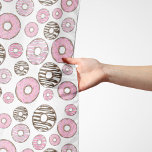 Donuts, rosa Donuts, weiße Donuts Schal<br><div class="desc">Niedliche, lustige und hübsche Muster mit rosa-weißen Donuts. Modernes und trendiges Geschenk, perfekt für den Donut Liebhaber in Ihrem Leben.</div>