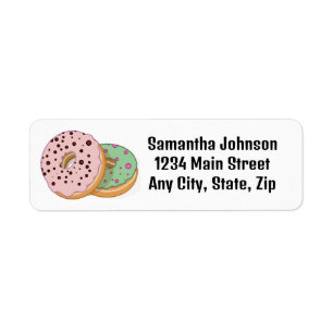 Donuts-Rücksendeadresse
