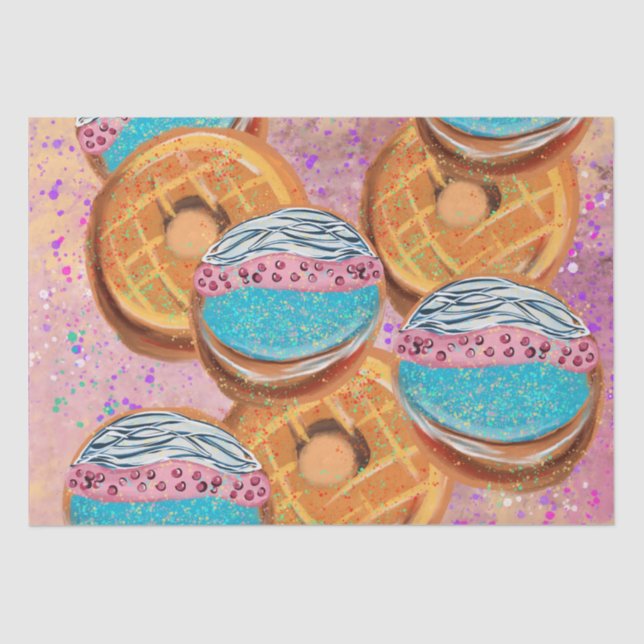 Donuts Seidenpapier (Vorderseite)