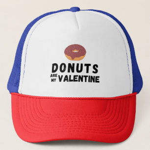 Donuts sind mein Valentinstag Truckerkappe