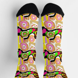 Donuts Spaß Socken