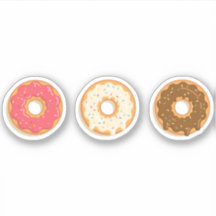 Donuts Sticker