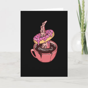 Donuts und Kaffee Karte