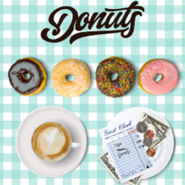 Donuts und Kaffee-T - Shirt