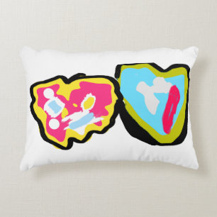 Donuts valentine dekokissen