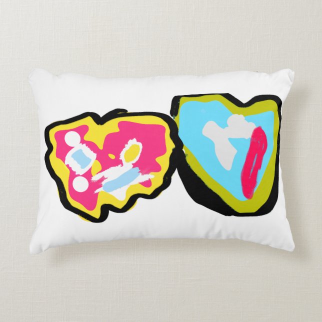 Donuts valentine dekokissen (Vorderseite)