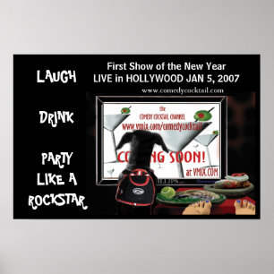 doobie vmix Jäger des Komödiencocktail-Plakats 4 Poster