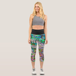 Doodding in Style High Waisted Capris