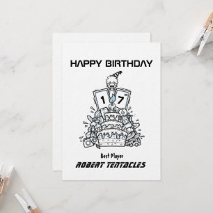 Doodé artisanal Cartes d'anniversaire pour garçon