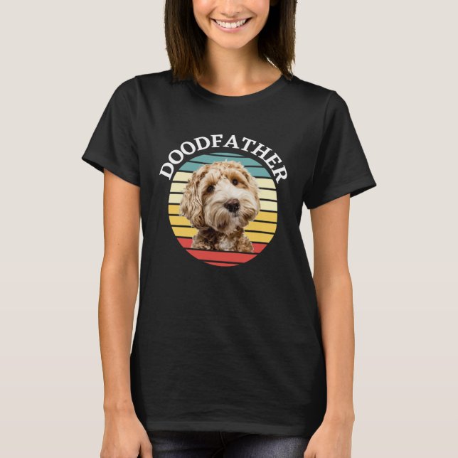 Doodfather Goldendoodle Labradoodle  for doodle da T-Shirt (Vorderseite)