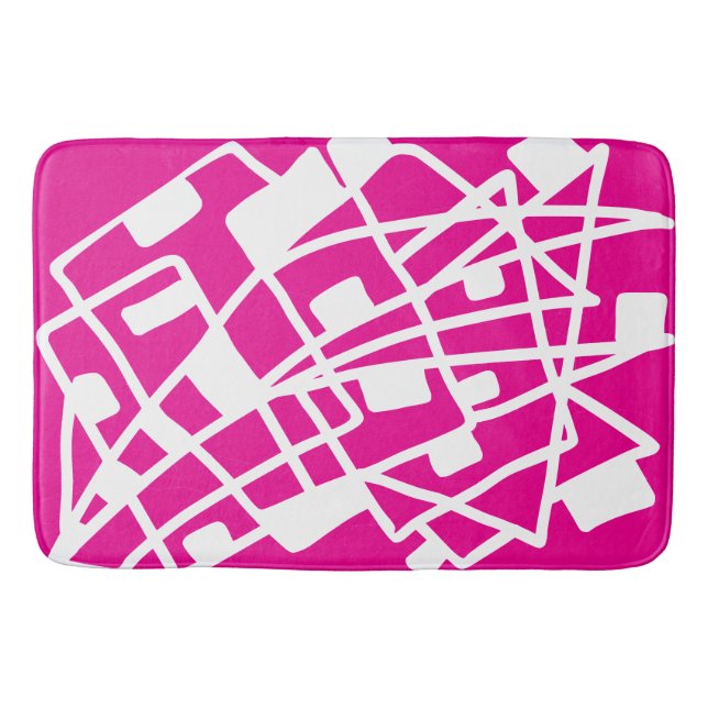 Doodle 100 badematte (Vorderseite)