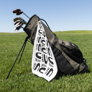 Doodle 10 golfhandtuch