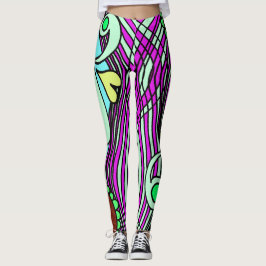 Doodle 1E Colors 3 Leggings