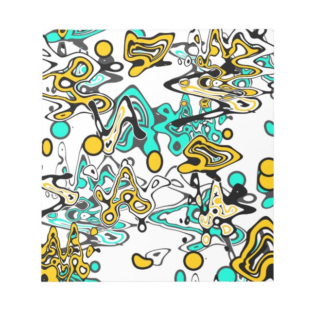 Doodle, abstrakt notizblock (Vorderseite)