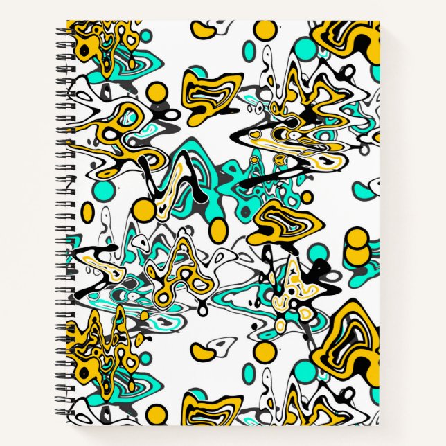Doodle, abstrakt notizbuch (Vorderseite)