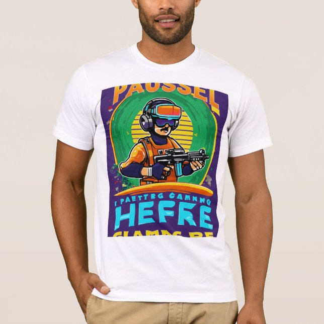 Doodle Action T-Shirt Design (Devant)
