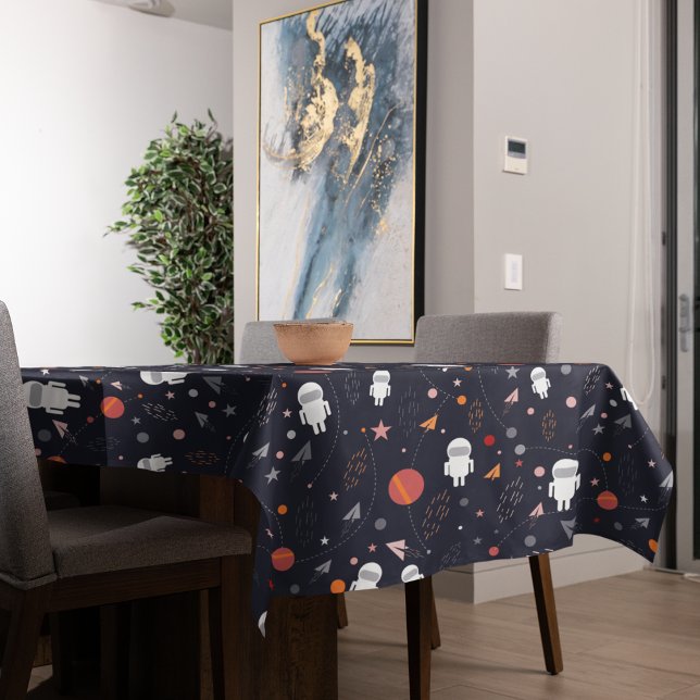Doodle Astronaut Muster Tischdecke (Table cloth)