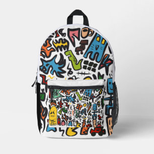 Doodle Bags Bedruckter Rucksack
