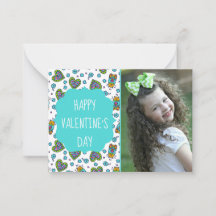 Doodle Bears Valentine's Day Custom Foto Cards