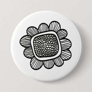 Doodle-Blume Button