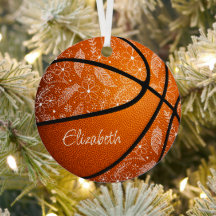 Doodle Blume Federn Paisball boho Basketball
