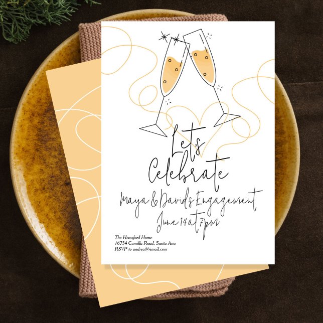 Doodle Celebration Einladung (Von Creator hochgeladen)