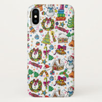 Doodle Clip Art Weihnachtsgeschenk