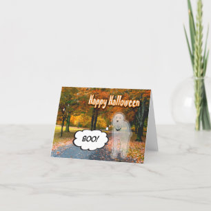 Doodle Days Comic Frohe Halloween-Karte Karte