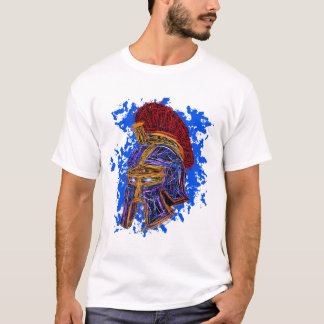 Doodle de gladiador: Fuerza y valentía épica T-Shirt