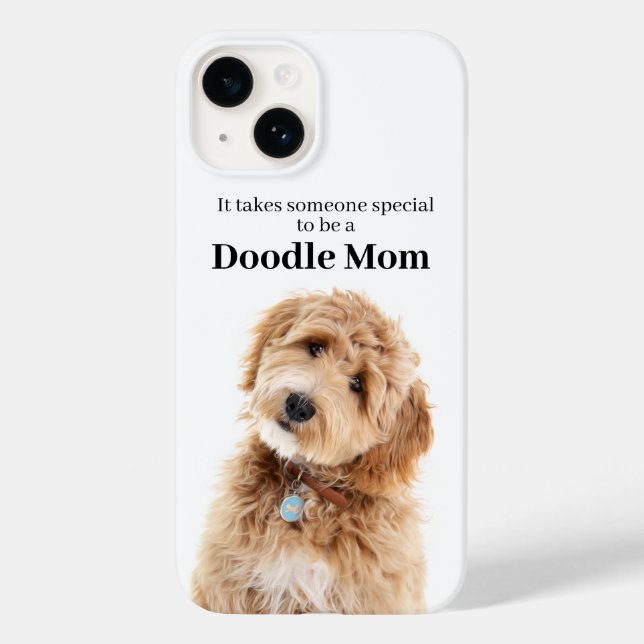 Doodle Dog Mama Case-Mate iPhone 14 Hülle (Rückseite)