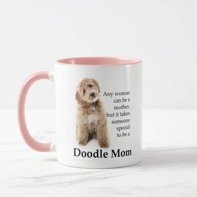 Doodle Dog Mama Tasse (Links)
