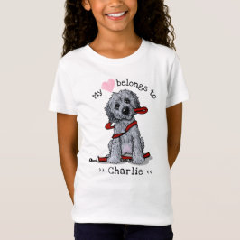 Doodle Dog My Heart Belongs T - Shirt