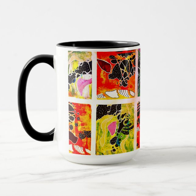 Doodle Doodle Art Mug (Gauche)