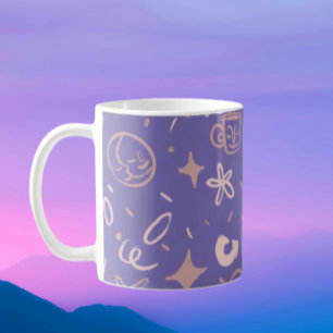 Doodle Freude Kaffeetasse