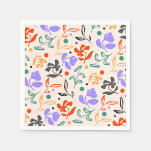 Doodle Garden Serviette