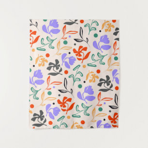 Doodle Garden Wandteppich