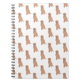 Doodle II (Apricot Golden Red) Notebook Notizblock