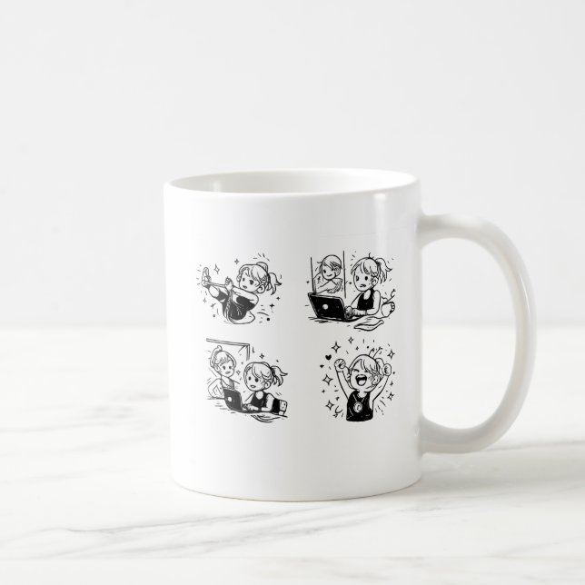 Doodle  kaffeetasse (Rechts)