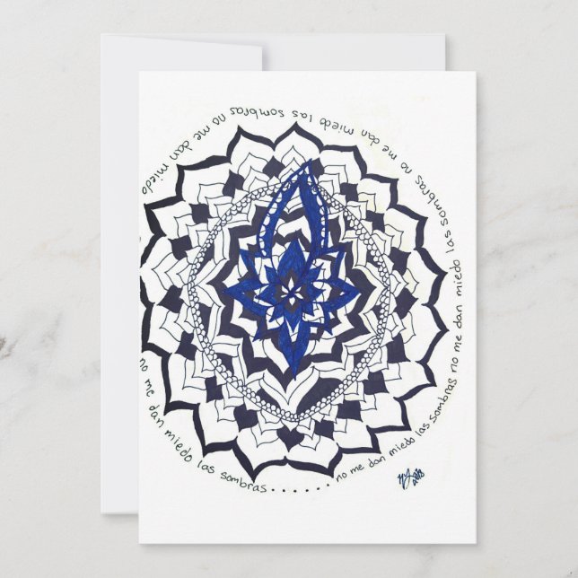 Doodle-Karte Feiertagskarte (Vorderseite)