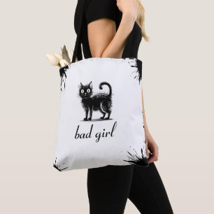 Doodle-Katze Tasche