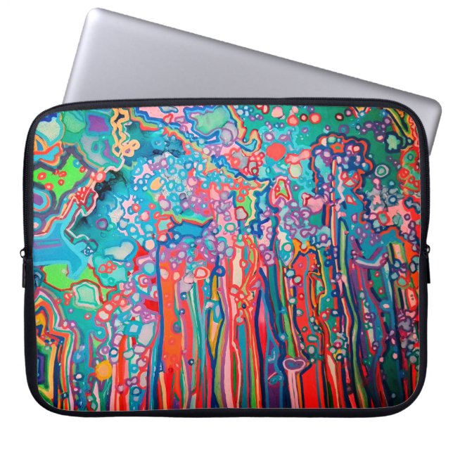 Doodle Laptopschutzhülle (Vorderseite)