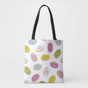 Doodle macht Muster, nahtloses Design. Tasche