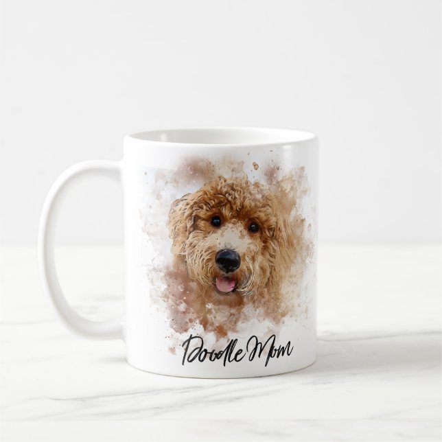 Doodle Mama Golden Doodle Kaffeetasse (Links)