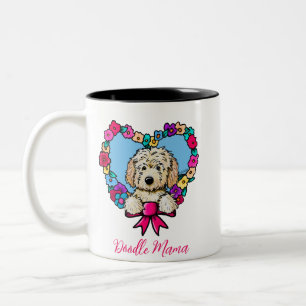 Doodle-Mama Zweifarbige Tasse